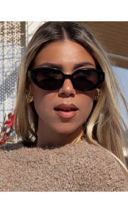 ANNAKEY ELISA BLACK SUNGLASSES