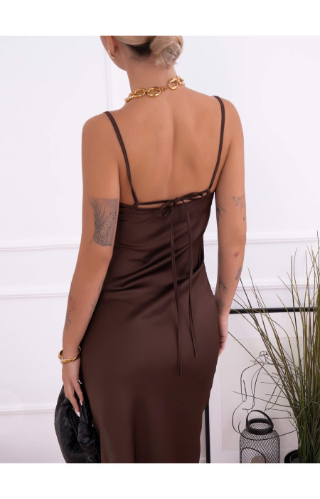 SATIN DRESS - NORINA