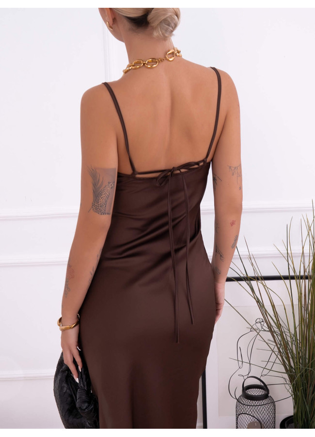 SATIN DRESS - NORINA