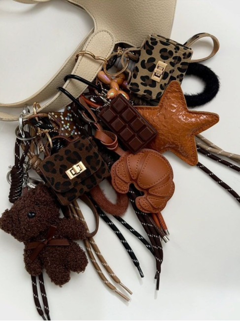 CHARM BAG - BROWNIES