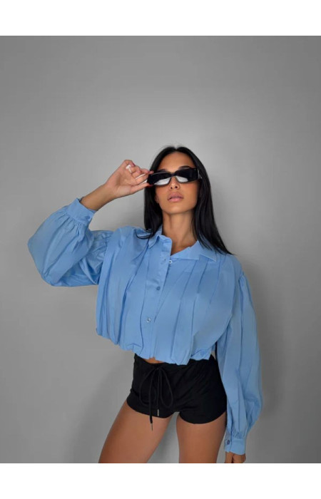 CROP SHIRT - BALLOON SHIRT