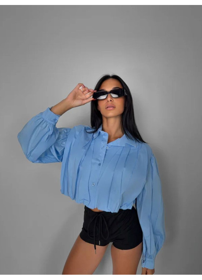 CROP SHIRT - BALLOON SHIRT