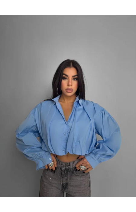 CROP SHIRT - BALLOON SHIRT