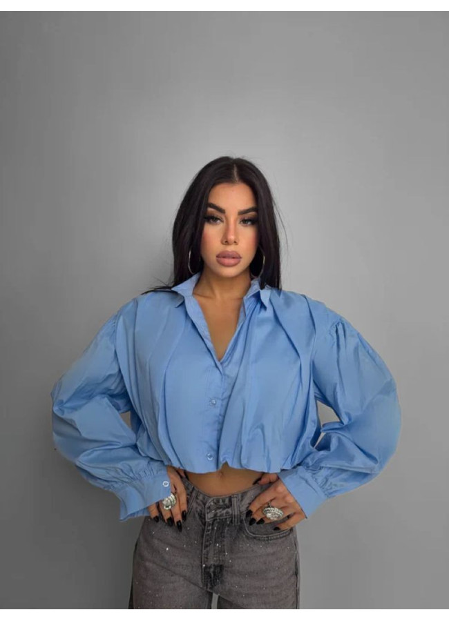 CROP SHIRT - BALLOON SHIRT