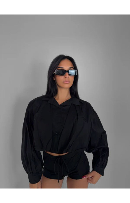 CROP SHIRT - BALLOON SHIRT