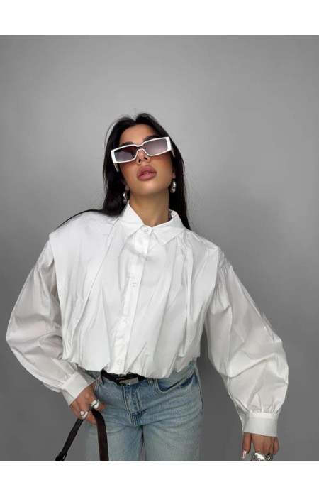 CROP SHIRT - BALLOON SHIRT