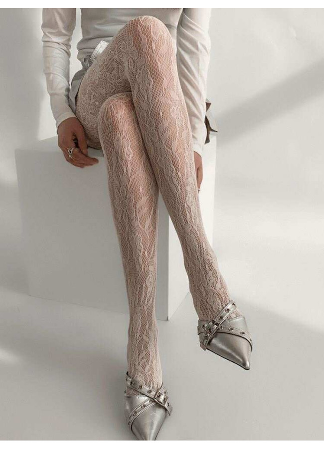 ACE WHITE LACE TIGHTS