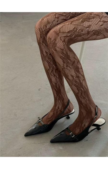 ACE BROWN LACE TIGHTS