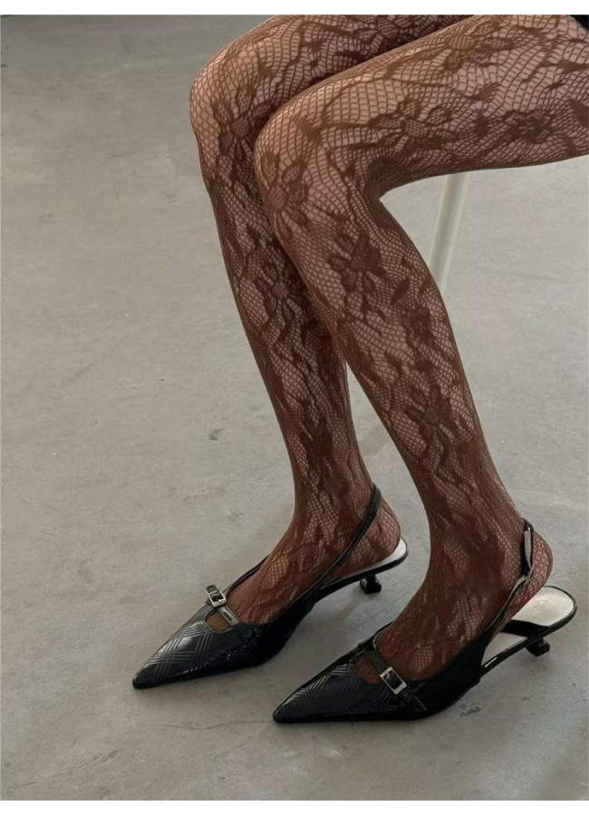 ACE BROWN LACE TIGHTS