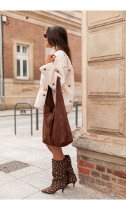 ΤΣΑΝΤΑ - FINESE  SOFT SUEDE BAG