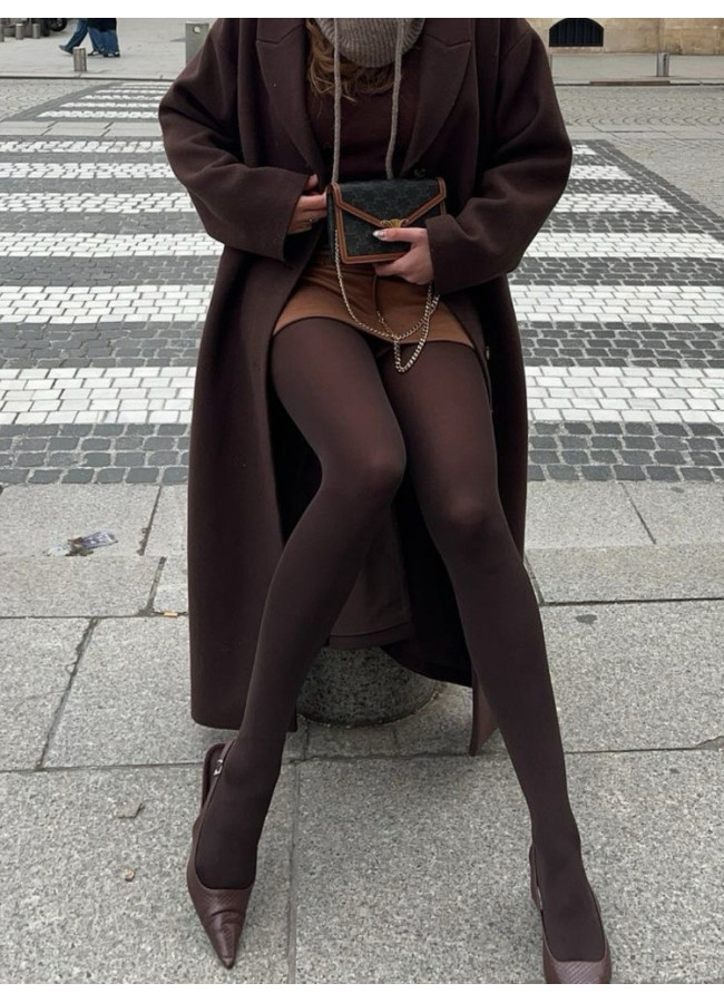 FELISSA BROWN OPAQUE TIGHTS 80 DEN