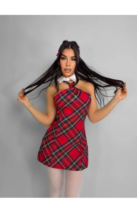 ΦΟΡΕΜΑ ΚΑΡΩ - TARTAN DRESS