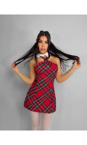 ΦΟΡΕΜΑ ΚΑΡΩ - TARTAN DRESS