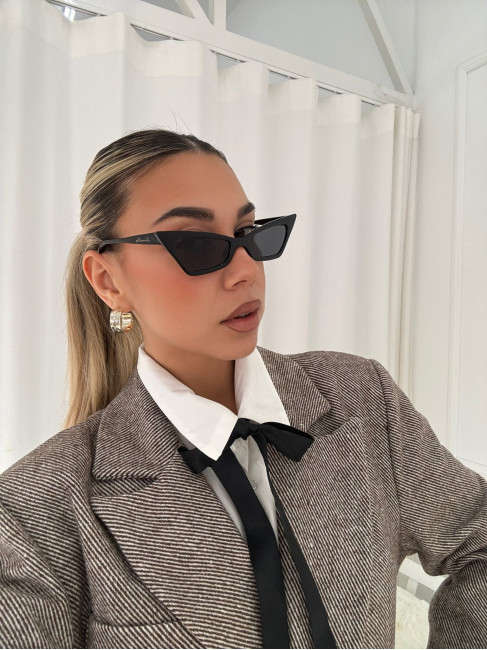 ANNAKEY FIVI BLACK SUNGLASSES