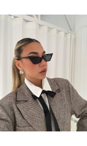 ANNAKEY FIVI BLACK SUNGLASSES