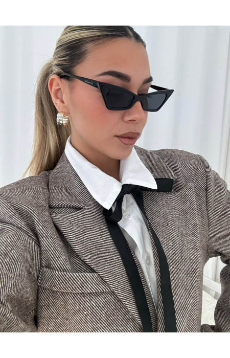 ANNAKEY FIVI BLACK SUNGLASSES