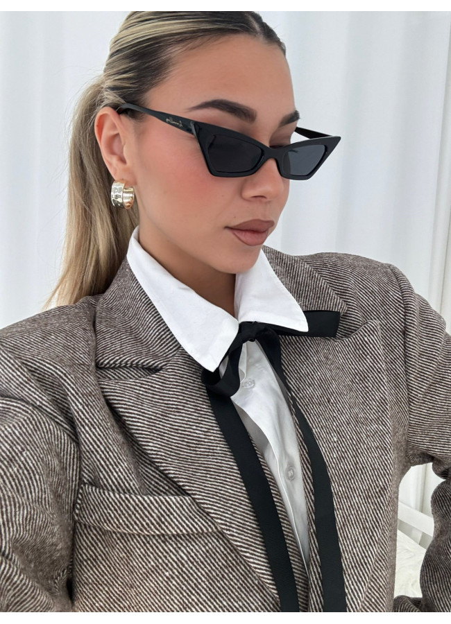 ANNAKEY FIVI BLACK SUNGLASSES
