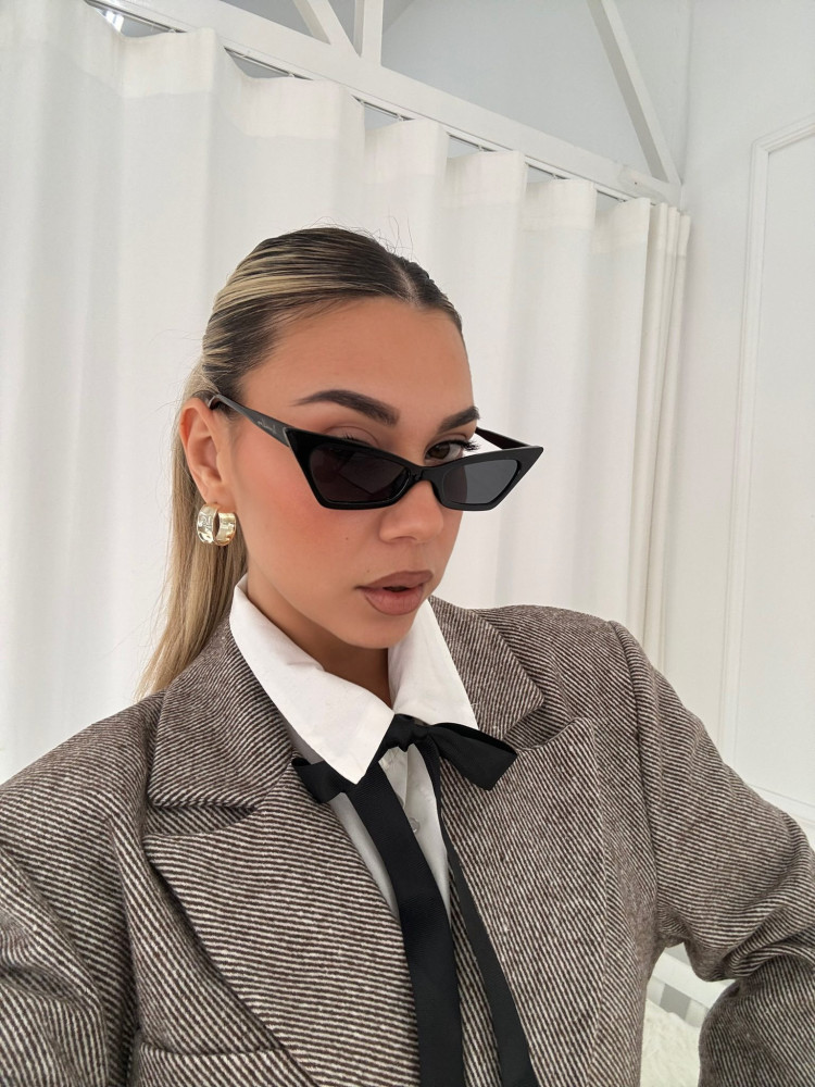 ANNAKEY FIVI BLACK SUNGLASSES