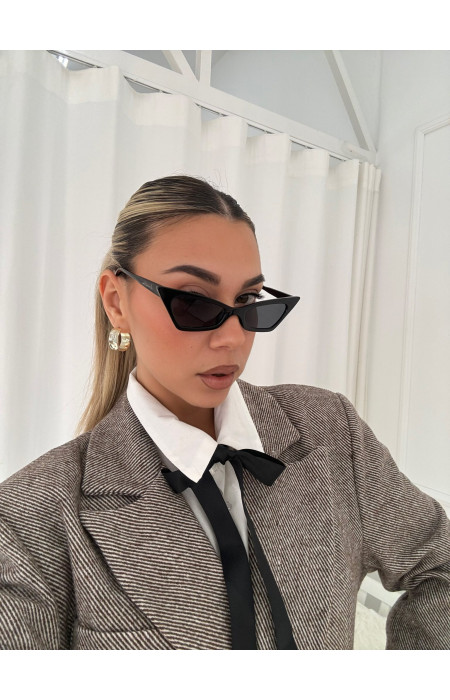 ANNAKEY FIVI BLACK SUNGLASSES