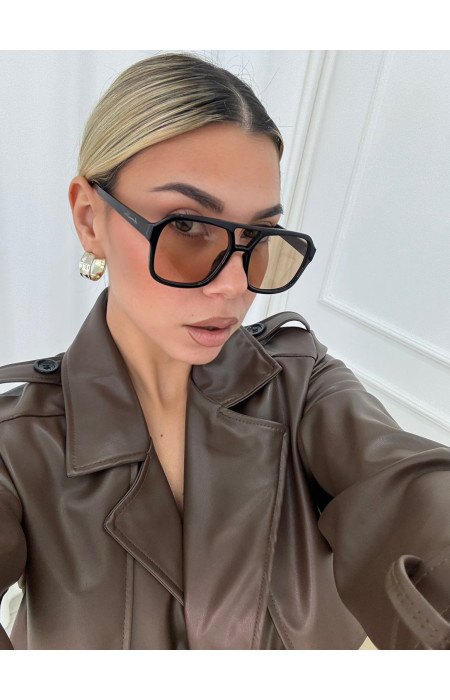 ANNAKEY DOVE BLACK SUNGLASSES