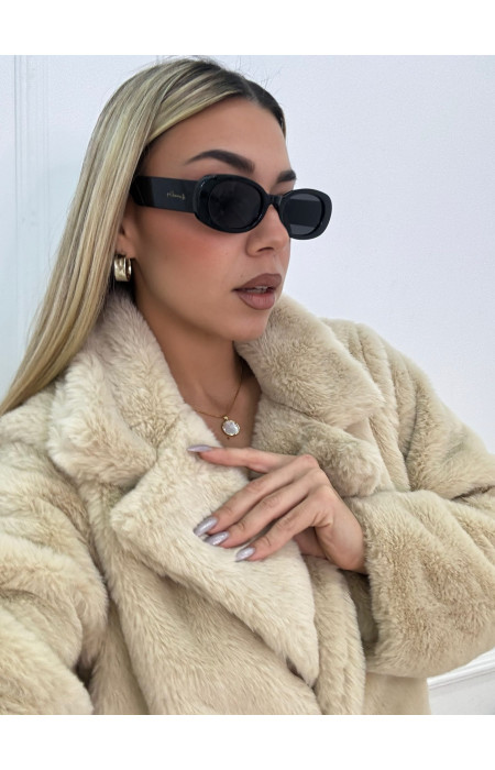 ANNAKEY LIBRA BLACK SUNGLASSES