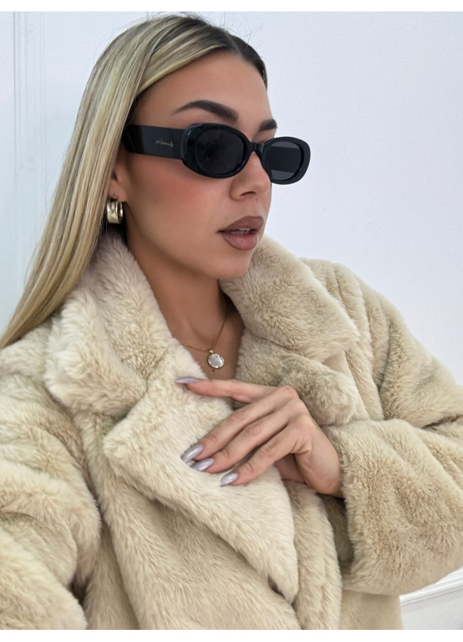 ANNAKEY LIBRA BLACK SUNGLASSES