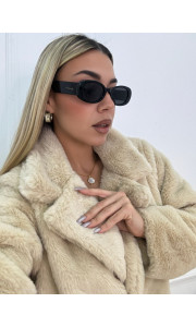 ANNAKEY LIBRA BLACK SUNGLASSES