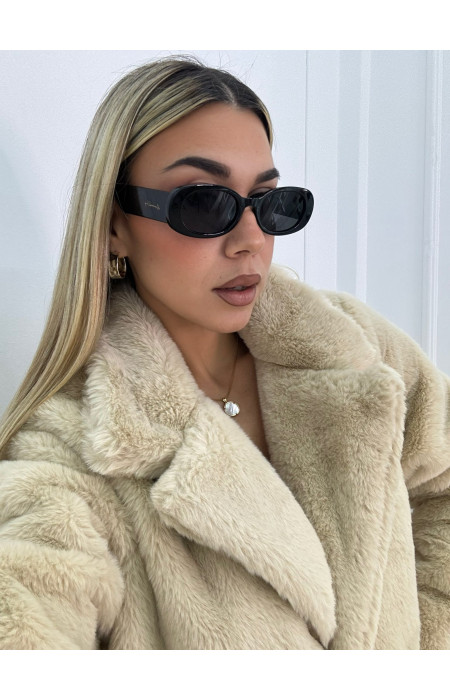 ANNAKEY LIBRA BLACK SUNGLASSES