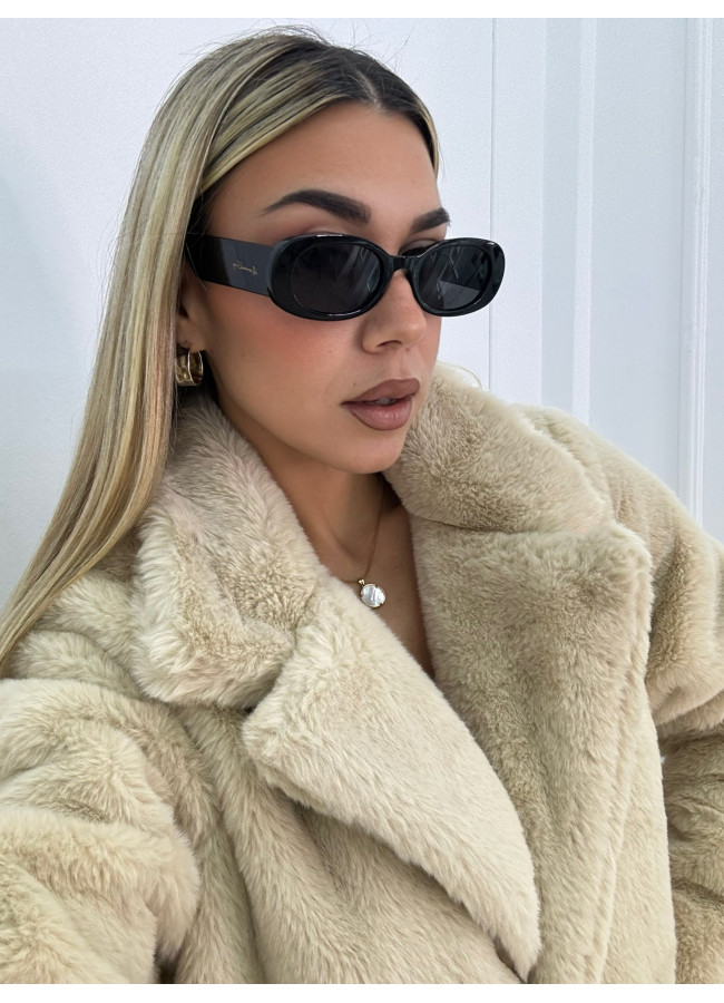 ANNAKEY LIBRA BLACK SUNGLASSES