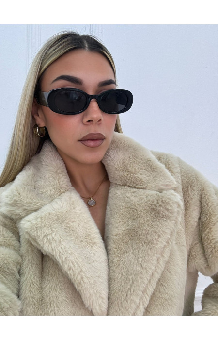 ANNAKEY LIBRA BLACK SUNGLASSES