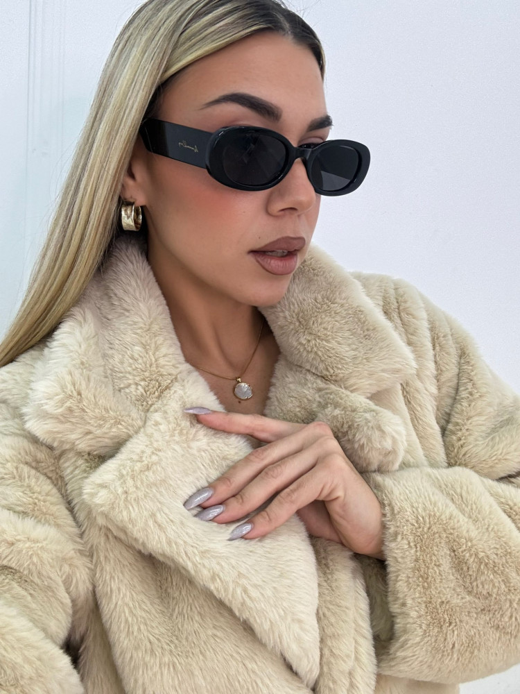 ANNAKEY LIBRA BLACK SUNGLASSES