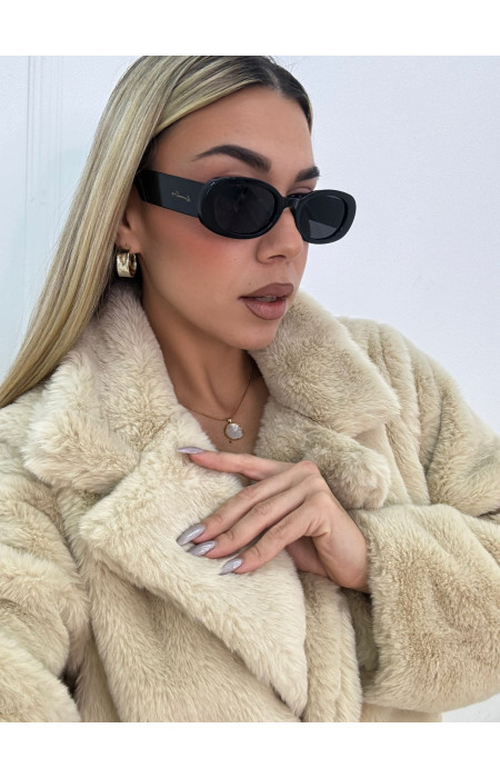 ANNAKEY LIBRA BLACK SUNGLASSES