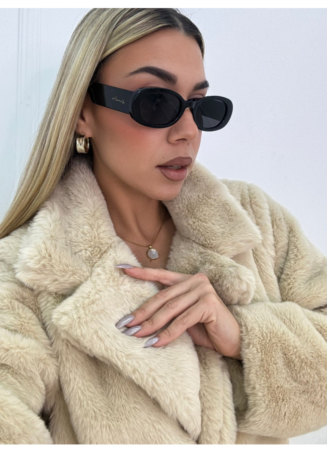 ANNAKEY LIBRA BLACK SUNGLASSES