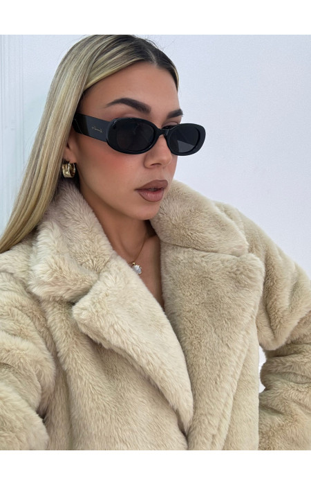 ANNAKEY LIBRA BLACK SUNGLASSES