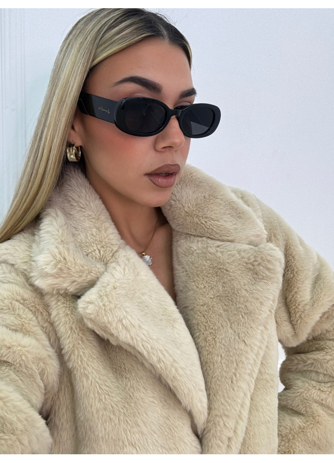 ANNAKEY LIBRA BLACK SUNGLASSES