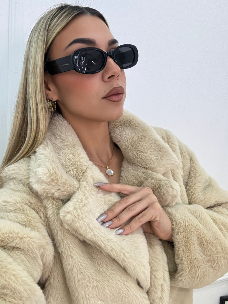 ANNAKEY LIBRA BLACK SUNGLASSES