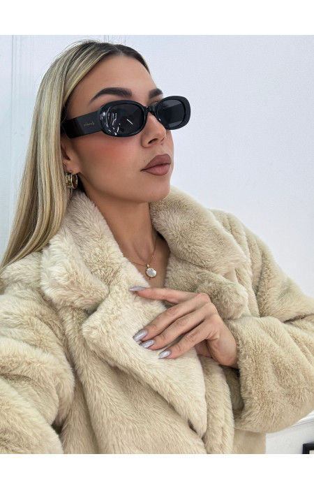 ANNAKEY LIBRA BLACK SUNGLASSES