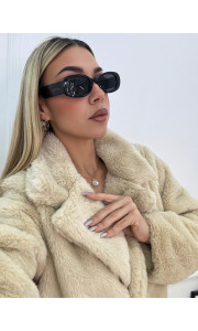 ANNAKEY LIBRA BLACK SUNGLASSES