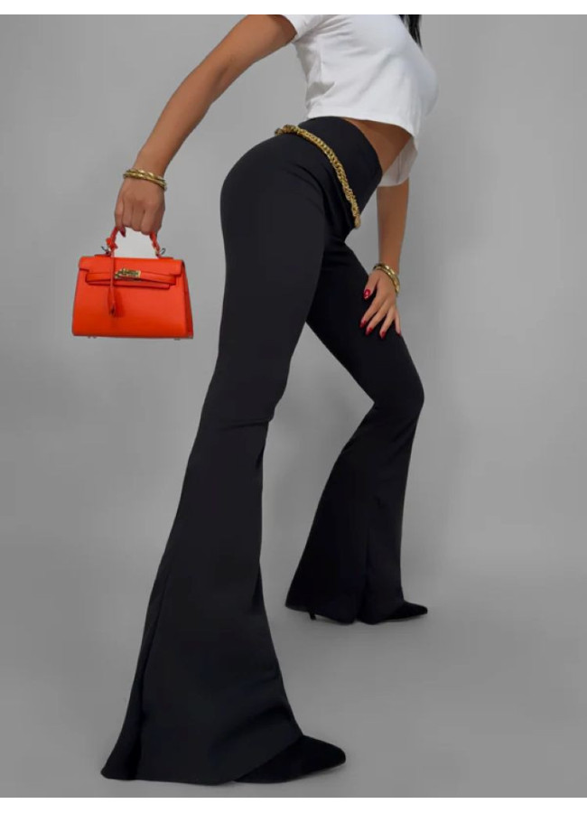 ANGELINA BLACK BELL PANTS