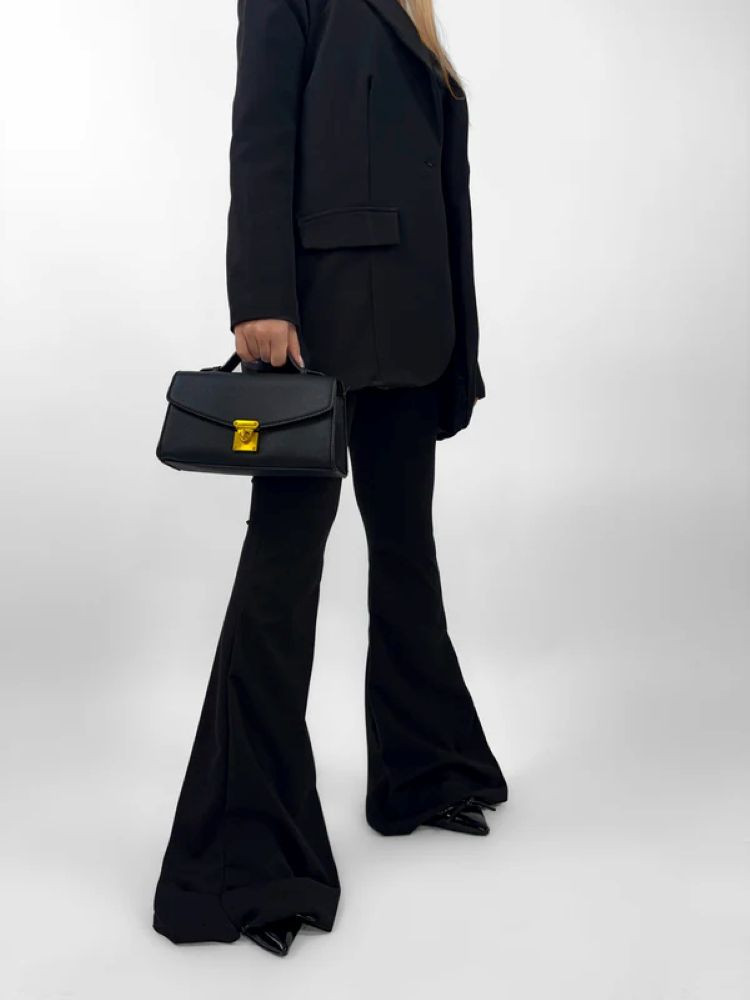 ANGELINA BLACK BELL PANTS