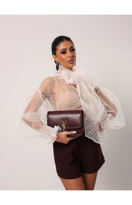 TULLE BLOUSE - LUMINA