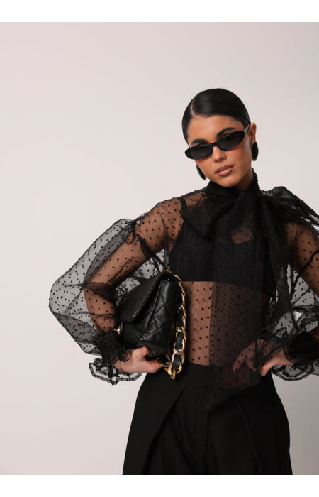 TULLE BLOUSE - LUMINA