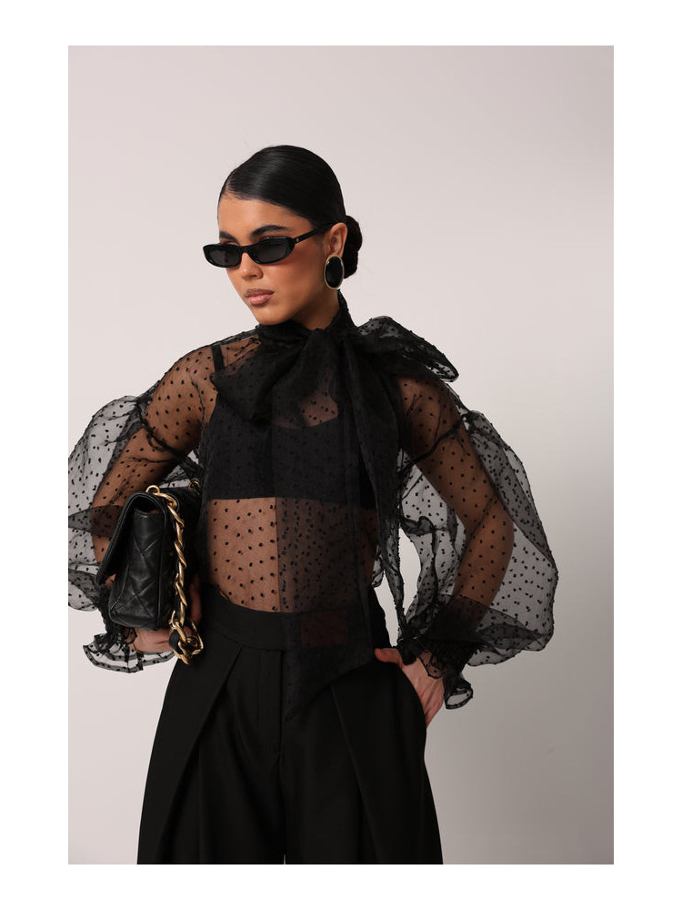 TULLE BLOUSE - LUMINA