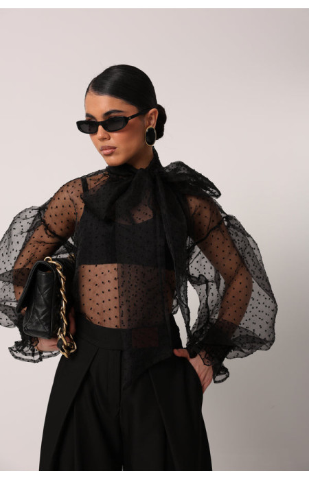 TULLE BLOUSE - LUMINA