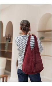 ΤΣΑΝΤΑ - FINESE  SOFT SUEDE BAG
