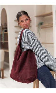 ΤΣΑΝΤΑ - FINESE  SOFT SUEDE BAG