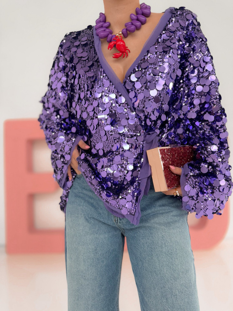 SEQUIN SHIRT - WINIKA