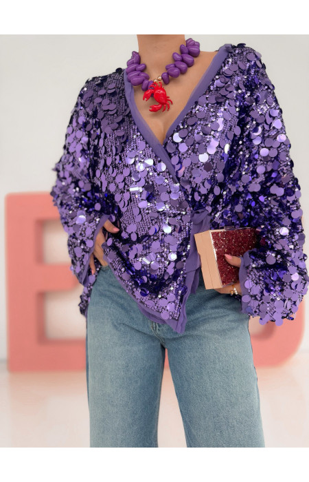 SEQUIN SHIRT - WINIKA