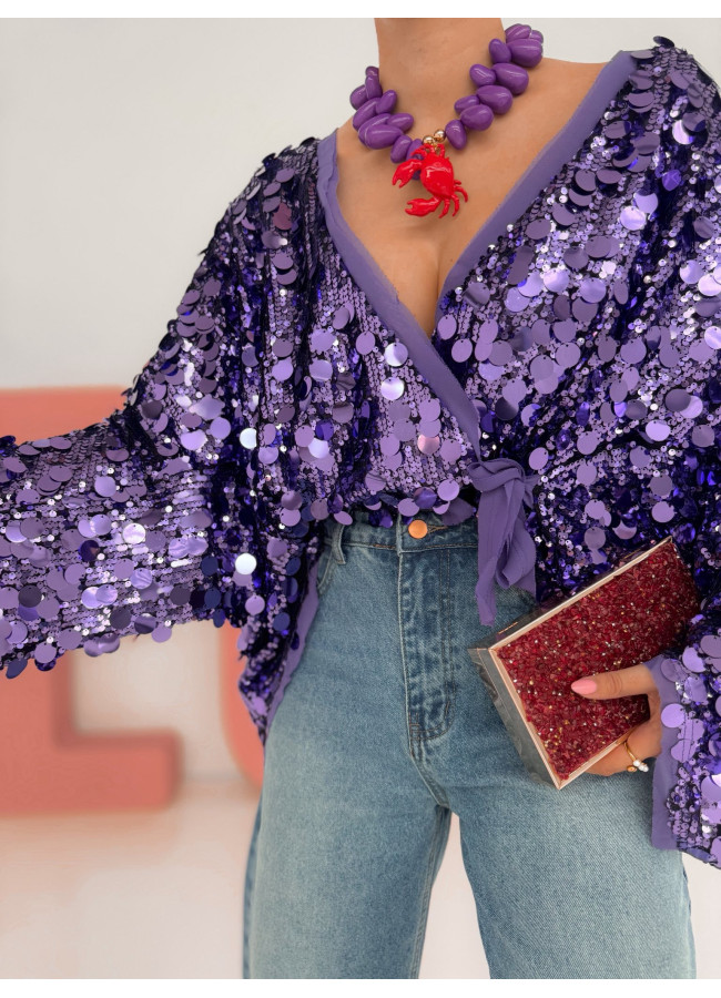 SEQUIN SHIRT - WINIKA