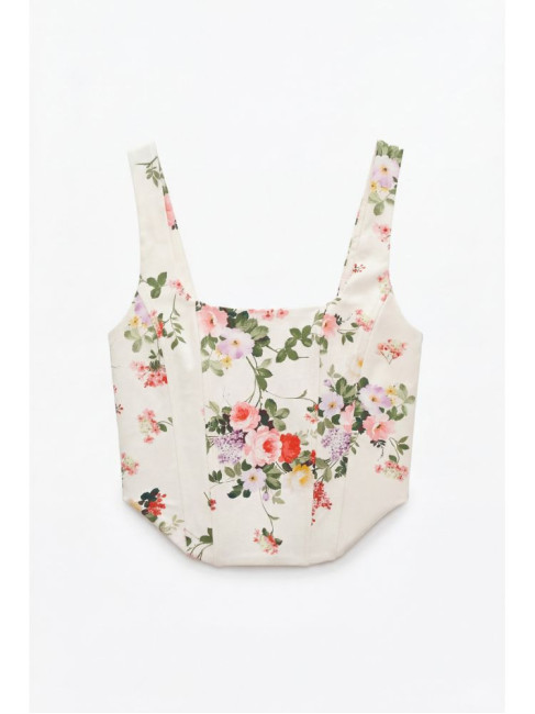 FLORAL PRINT ΣΥΝΟΛΟ BY LUMINA